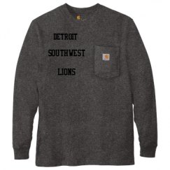 Unisex Carhartt Pocket Long Sleeve Tee