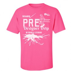 Unisex Ultra Cotton Safety Neon Crewneck Tee