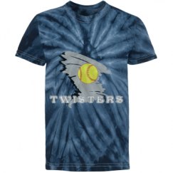 Youth Tie-Dye Cyclone Pinwheel Tee