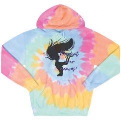 Unisex Tie-Dye Fleece Hoodie