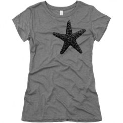 Ladies Slim Fit Super Soft Triblend Tee
