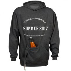 Unisex Beer Holder Tailgate Hoodie