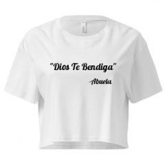 Ladies Festival Cali Crop Top Tee