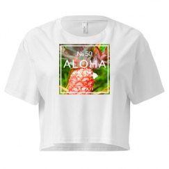 Ladies Festival Cali Crop Top Tee