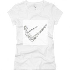 Ladies Slim Fit Basic Promo Jersey Tee