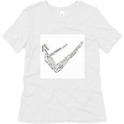 Ladies Relaxed Fit Super Soft Triblend Tee