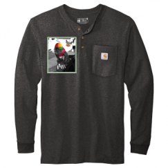 Unisex Carhartt Long Sleeve Henley Tee 