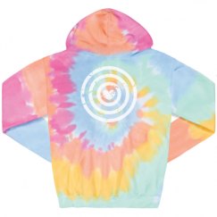 Unisex Tie-Dye Fleece Hoodie