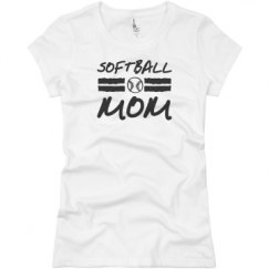 Ladies Slim Fit Basic Promo Jersey Tee