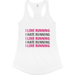 Ladies Slim Fit Racerback Tank Top