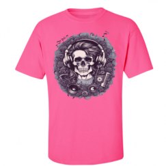 Unisex Ultra Cotton Safety Neon Crewneck Tee