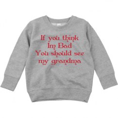 Toddler Crewneck Basic Promo Sweatshirt