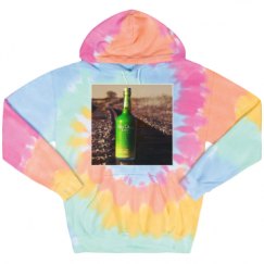 Unisex Tie-Dye Fleece Hoodie