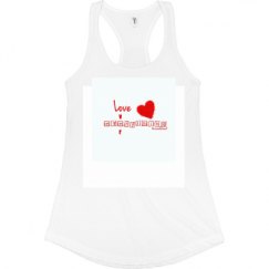 Ladies Slim Fit Racerback Tank Top