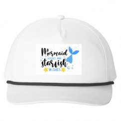 Snapback Five-Panel Rope Hat