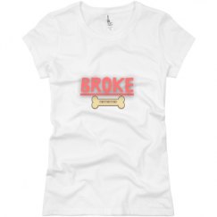 Ladies Slim Fit Basic Promo Jersey Tee