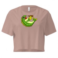 Ladies Festival Cali Crop Top Tee