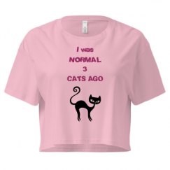 Ladies Festival Cali Crop Top Tee