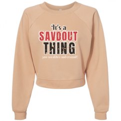 Women's Raglan Pullover Fleece