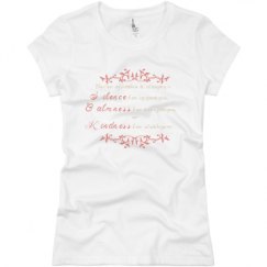 Ladies Slim Fit Basic Promo Jersey Tee