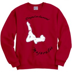 Unisex Film and Foil Crewneck Sweatshirt