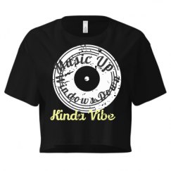 Ladies Festival Cali Crop Top Tee