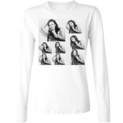 Ladies Relaxed Fit Basic Long Sleeve Tee