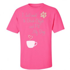 Unisex Ultra Cotton Safety Neon Crewneck Tee