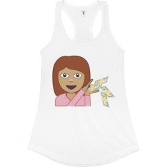 Ladies Slim Fit Racerback Tank Top