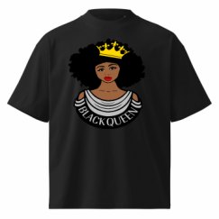 Unisex Organic Oversized High Neck T-Shirt