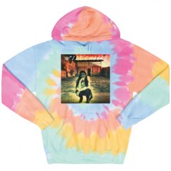 Unisex Tie-Dye Fleece Hoodie