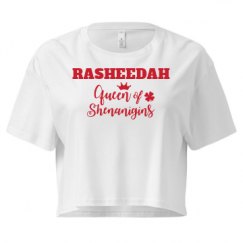 Ladies Festival Cali Crop Top Tee