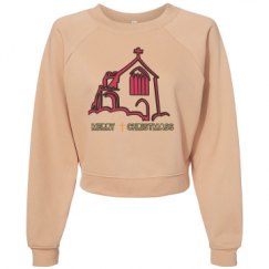 Women's Raglan Pullover Fleece