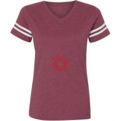 Ladies Relaxed Fit Vintage Sports Tee