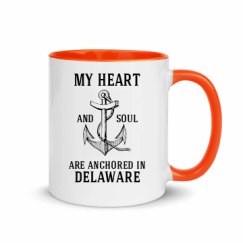 11oz Ceramic Mug with Color Inside