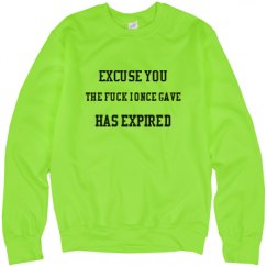 Unisex Neon Crewneck Sweatshirt