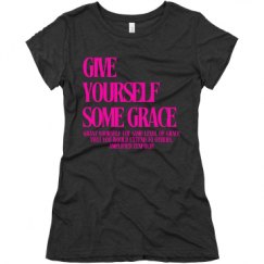 Ladies Slim Fit Super Soft Triblend Tee