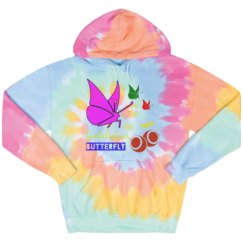 Unisex Tie-Dye Fleece Hoodie