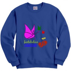 Unisex Film and Foil Crewneck Sweatshirt