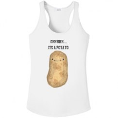 Ladies Athletic Performance Racerback Tank