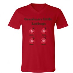 Unisex V-Neck Jersey Tee