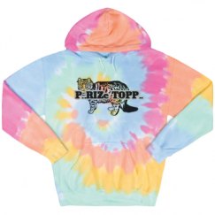Unisex Tie-Dye Fleece Hoodie
