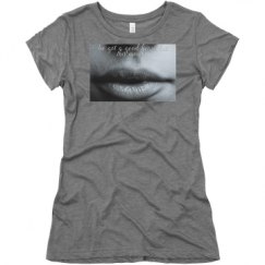 Ladies Slim Fit Super Soft Triblend Tee