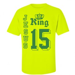 Unisex Ultra Cotton Safety Neon Crewneck Tee