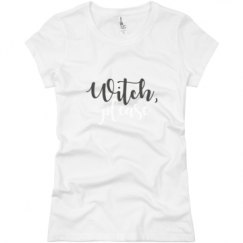 Ladies Slim Fit Basic Promo Jersey Tee