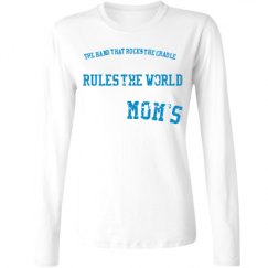 Ladies Relaxed Fit Basic Long Sleeve Tee