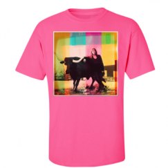 Unisex Ultra Cotton Safety Neon Crewneck Tee