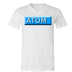 Unisex V-Neck Jersey Tee