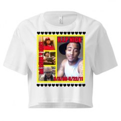 Ladies Festival Cali Crop Top Tee