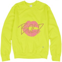 Unisex Neon Crewneck Sweatshirt